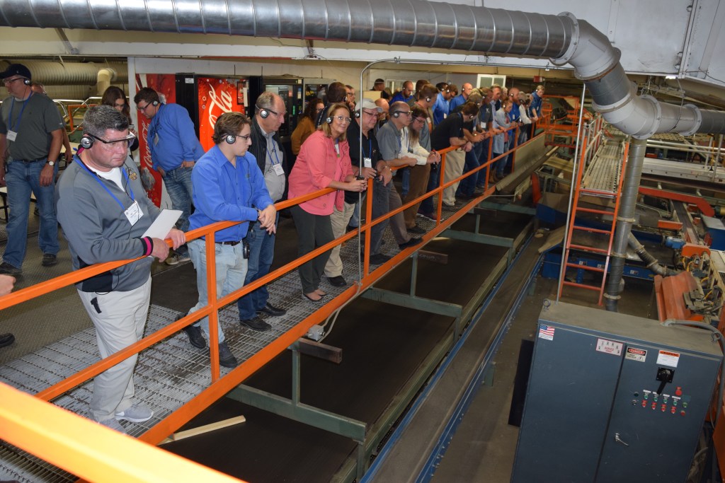 WCMA Members tour a manufacturing plant