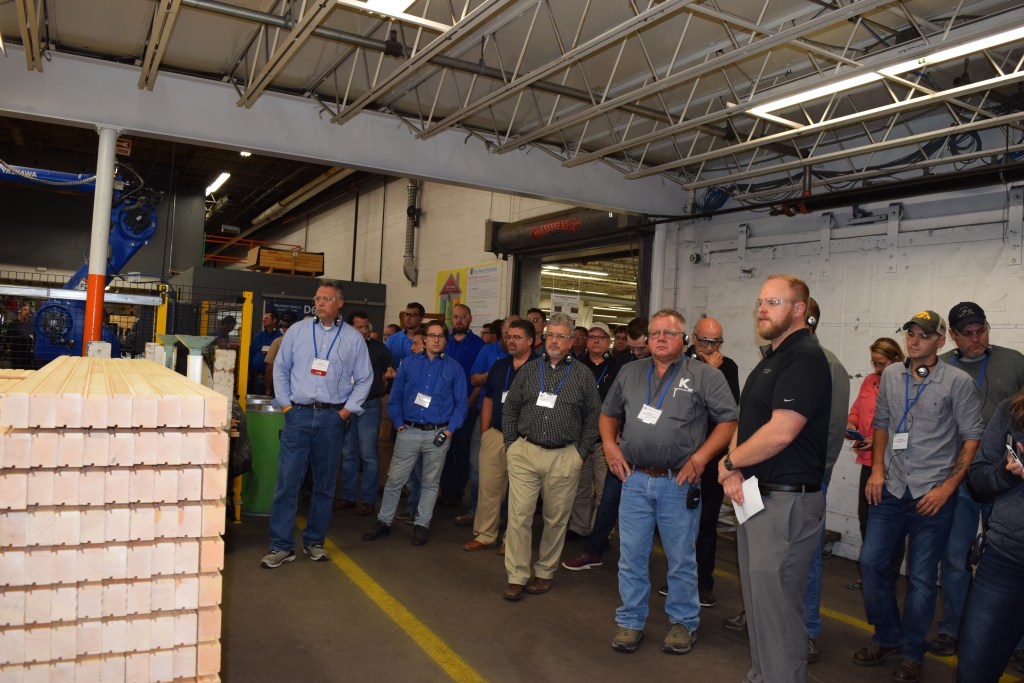 WCMA Members on Plant Tour