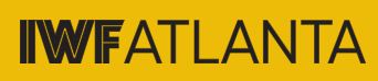 Logo of IWI Atlanta with a yellow background and black text.